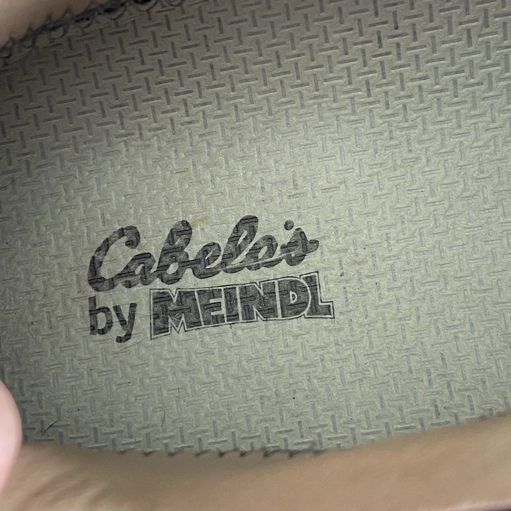 Cabelas by Meindl Pflege II Shoes Mens 14 EE Brown Gore-Tex Waterproof Leather
